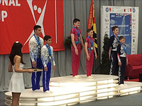 Израильтяне завоевали "серебро" на чемпионате мира по спортивной акробатике в Женеве