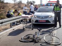 Дорожная авария в Кфар-Сабе: пострадал 45-летний велосипедист