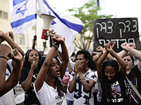 Акция протеста выходцев из Эфиопии: беспорядки на площади Рабина в Тель-Авиве