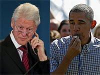 Президентская "дуэль" в Twitter: Билл Клинтон атакует Барака Обаму  