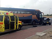 ДТП в Негеве: в результате столкновения автобуса и автомобилей погибли три человека