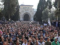 Толпа сорвала проповедь иорданского шейха в Аль-Аксе