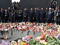 Церемония памяти жертв геноцида армян. 24.04.2015