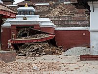 Катманду после землетрясения 25 апреля 2015 года