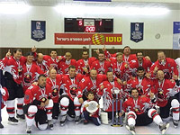 "Дьяволы" из Ришон ле-Циона вновь выиграли чемпионат Израиля по хоккею