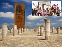 Башня Хасана и французские активистки FEMEN