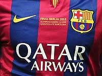 Подписав контракт Qatar Airways, "Барселона" установит рекорд