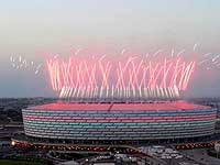 В Баку проходит церемония открытия первых Европейских игр