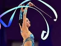 Художественная гимнастика: Нета Ривкин выщла в три финала Европейских игр