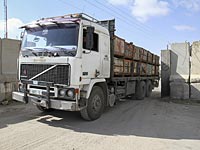 В сектор Газы пропустят 530 грузовиков, в том числе со строительными материалами