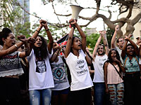 Акция протеста эфиопских евреев в Тель-Авиве: перекрыта улица Каплан