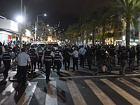 Выросло число участников демонстрации в Тель-Авиве: первые столкновения с полицией