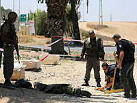 На территории Хоф Ашкелон обнаружены осколки палестинской ракеты