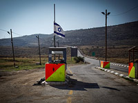 Армейский блокпост в Иорданской долине