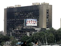 Снесена штаб-квартира партии Мубарака