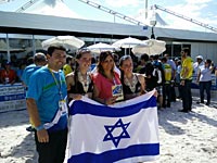 Израильские школьницы стали призерами чемпионата мира по пляжному волейболу  
