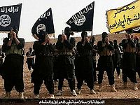 Боевики группировки "Исламское государство" 