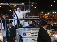 Папа Римский Франциск в Боливии. Июль 2015 года