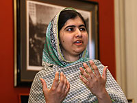 Пакистанская активистка Малала Юсуфзай