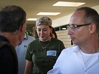 Гила Розенберг, воевавшая 8 месяцев против "Исламского государства", посетила Кнессет
