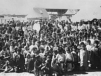Армянские дети в лагере для депортированных, 1915 год