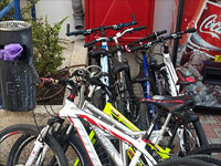 Во дворе дома подозреваемого были найдены семь велосипедов