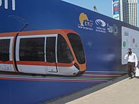 Подготовка к старту "Трамвайного проекта". Тель-Авив, 28 июля 2015 года