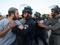 Возобновились столкновения в Бейт-Эле: трое правых активистов задержаны