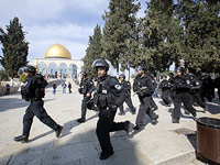   Беспорядки на Храмовой горе, арабы в масках атаковали полицейских