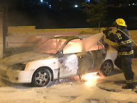 В Иерусалиме арабы подожгли автомобиль с евреями, есть раненые