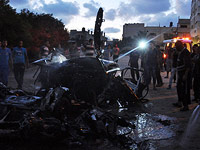 В Газе взорвались автомобили активистов ХАМАС и "Исламского джихада"