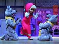 Во второй половине декабря этого года в Израиле можно будет увидеть спектакль для детей "Новогодние приключения Маши, Медведя и их друзей"