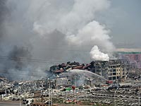 Очередной взрыв на складе химикатов в Тяньцзине: 112 погибших, 95 пропавших без вести