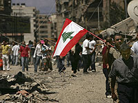 Разгон антиправительственной демонстрации в Бейруте, десятки пострадавших