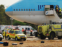 Чрезвычайная ситуация объявлена в аэропорту Бен-Гурион в связи с аварийной посадкой самолета