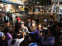На месте теракта в Бангкоке