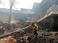   Пожар в районе Иерусалима, спасатели эвакуируют жителей поселка Моца