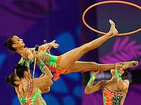 Чемпионат мира по художественной гимнастике: израильтянки заняли пятое и шестое места в групповых упражнениях