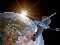 Новый российский спутник выведен на рассчетную орбиту (иллюстрация)