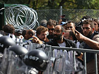 Венгерская полиция применила против мигрантов слезоточивый газ  