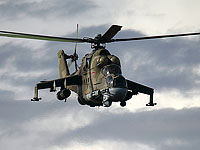 Российский вертолет Ми-24