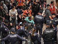 Мигранты в Австрии. Сентябрь 2015 года 