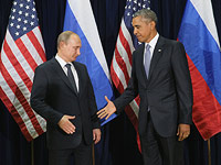 Владимир Путин и Барак Обама. Нью-Йорк, 28 сентября 2015 года