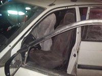 Автомобиль семьи Хенкин после теракта