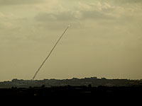 Запуск ракеты из Газы (архив) 