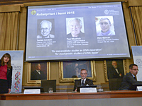 Лауреатами Нобелевской премии по химии стали Томас Линдал, Пол Модрич и Азиз Санкар
