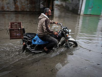 Первый осенний дождь в восточном Средиземноморье: Газу снова затопило
