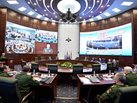 Национальный центр управления обороной Российской Федерации (зал управления и взаимодействия)   