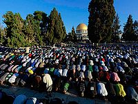 300 мусульман из Газы прибыли на молитву в Иерусалим