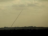 Запуск ракеты из Газы (архив) 